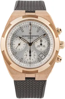 Vacheron Constantin Overseas Chronograph 5500V/000R-B074 Rose gold Silver