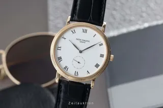 Patek Philippe Calatrava 3919 33mm Yellow gold White