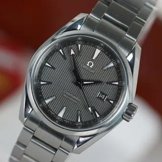 Omega Aqua Terra 231.10.39.61.06.001 38.5mm Stainless steel Gray