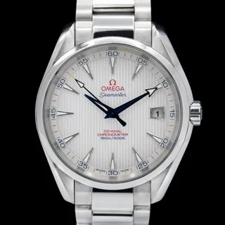 Omega Aqua Terra 231.10.42.21.02.002 42mm Stainless steel Silver