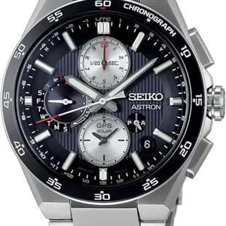 Seiko Chronograph SBXC151 43.3mm Titanium Silver