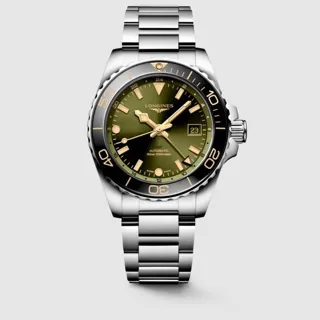 Longines HydroConquest L37904066 41mm Stainless steel Green