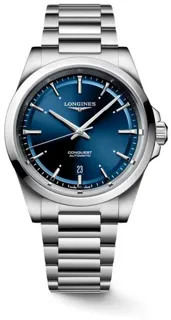 Longines Conquest 00 DIAL Stainless steel Blue