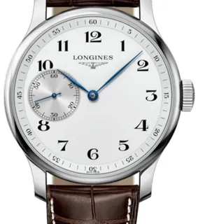 Longines Master Collection L2.841.4.18.3 47mm Stainless steel White