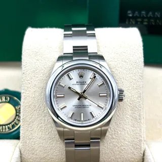 Rolex Oyster Perpetual 276200-0001 Stainless steel Silver