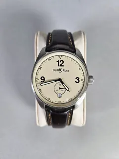 Bell & Ross Vintage 123 Stainless steel Cream