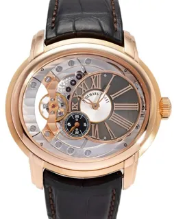 Audemars Piguet Millenary 15350OR.OO.D093CR.01 42mm Rose gold Black