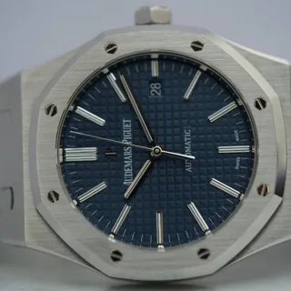 Audemars Piguet Royal Oak Selfwinding 15400ST.OO.1220ST.03 ( OAK  ) 41mm Stainless steel Blue