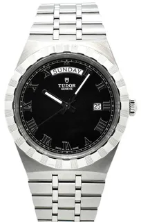 Tudor Royal 28600-0003 41mm Stainless steel Black