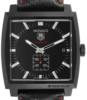 TAG Heuer Monaco WW2119.FC6338 37mm Stainless steel Black