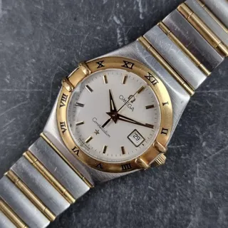 Omega Constellation 1282.30.00 28mm Yellow gold and Stainless steel Silver