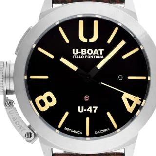 U-Boat Classico 8105 47mm Stainless steel Black