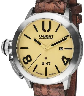 U-Boat Classico 8106 47mm Stainless steel Golden