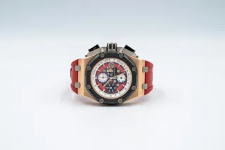 Audemars Piguet Royal Oak Offshore 26284RO.OO.D002CR.01 42mm Ceramic and Rose gold and Titanium Skeletonized