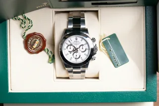 Rolex Daytona 116520 Stainless steel White