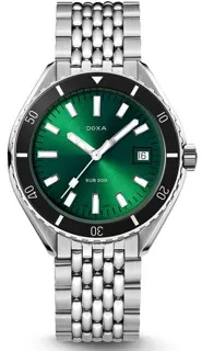 Doxa Sub 799.10.131.10 42mm Stainless steel Green