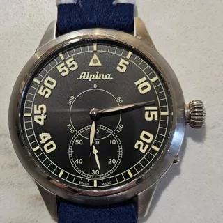 Alpina Startimer Pilot Heritage AL-435B4SH6 50mm Stainless steel