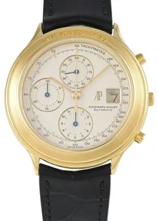 Audemars Piguet Huitième Chronograph 25644 41mm Yellow gold Champagne