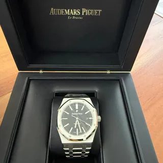 Audemars Piguet Royal Oak Selfwinding 15400ST.OO.1220ST.01 ( OAK  ) 41mm Stainless steel Black