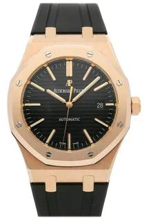 Audemars Piguet Royal Oak Selfwinding 15400OR.OO.D002CR.01 ( OAK  ) 41mm Rose gold Black