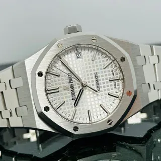 Audemars Piguet Royal Oak Selfwinding 15450ST.OO.1256ST.01 ( OAK  ) 37mm Stainless steel Silver