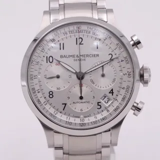 Baume & Mercier Hampton 65716 44mm Stainless steel Silver