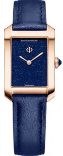 Baume & Mercier Hampton M0A10674 35mm Rose gold Blue