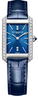 Baume & Mercier Hampton M0A10709 35mm Stainless steel Blue