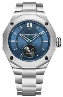 Baume & Mercier Riviera M0A10682 43mm Stainless steel Blue