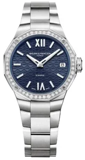 Baume & Mercier Riviera M0A10765 33mm Stainless steel Blue