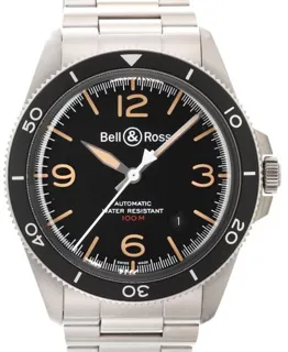 Bell & Ross Vintage BRV292-HER-ST/SST 41mm Stainless steel Black