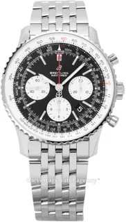 Breitling Navitimer 1 B01 Chronograph 43 AB0121211B1A1 Stainless steel Black