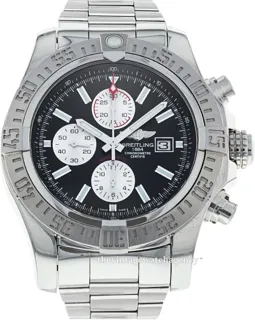 Breitling Super Avenger II A1337111/BC29/168A Stainless steel Black