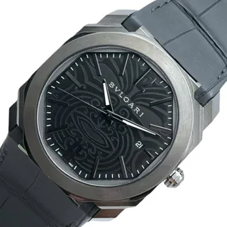 Bulgari Octo BGO41S BGO41BSBLD/AB 42mm Stainless steel Black