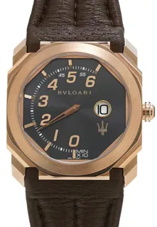 Bulgari Octo BGOP41BGLR/MAS 41.5mm Rose gold Gray