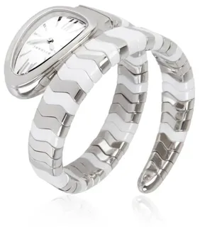 Bulgari Serpenti SP35S 35mm Stainless steel White