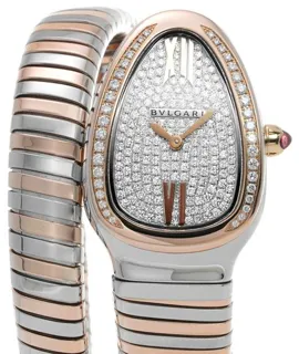 Bulgari Serpenti SP35SPG 23mm Stainless steel