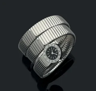 Bulgari Serpenti Stainless steel Black