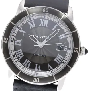 Cartier Ronde Croisière de Cartier WSRN0003 42mm Stainless steel Gray