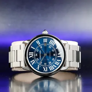 Cartier Ronde Croisière de Cartier WSRN0023 42mm Steel Blue