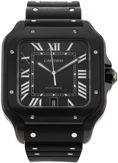 Cartier Santos de Cartier WSSA0039 Stainless steel Black