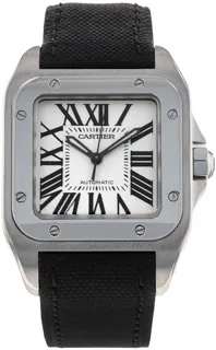 Cartier Santos W20106X8 Stainless steel Silver