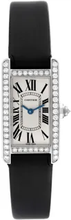 Cartier Tank Américaine WB707331 White gold Silver