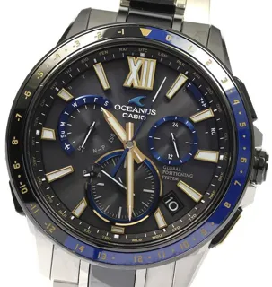 Casio Oceanus OCW-G1200D-1AJF 44mm Titanium Black