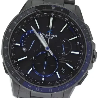 Casio Oceanus OCW-G1100TB-1AJF 44mm Titanium Black