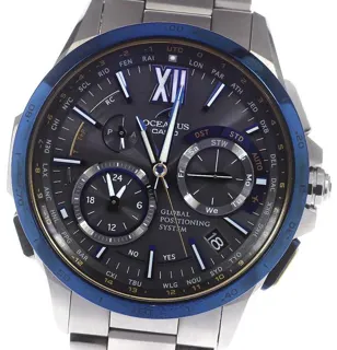 Casio Oceanus OCW-G1000E-1AJF 44mm Titanium Blue