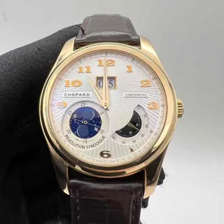 Chopard L.U.C 161918-5002 42mm Rose gold Silver