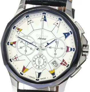 Corum 01.0096 42mm Stainless steel White