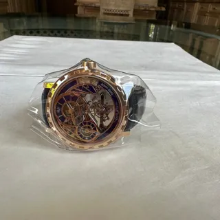 Dewitt Academia AC.GT.003 46mm Rose gold Skeletonized