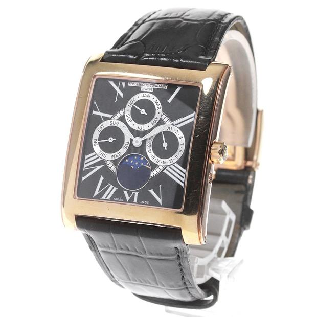 FREDERIQUE CONSTANT クラシック カレ 替えブラックバンド付